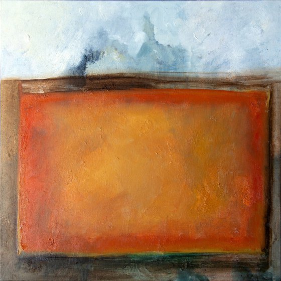 Mountain Field; Orange