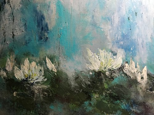 Waterlilies by Maxine Anne  Martin