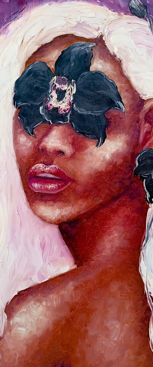Orchid whisper. by Tatsiana Yelistratava
