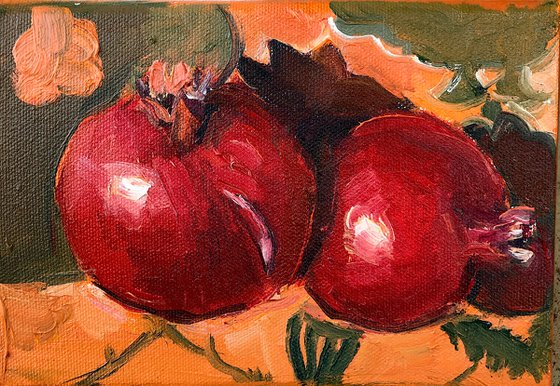 Pomegranate in the Sun #2