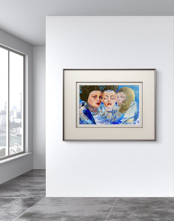 Symbolic Female Portrait States of Soul