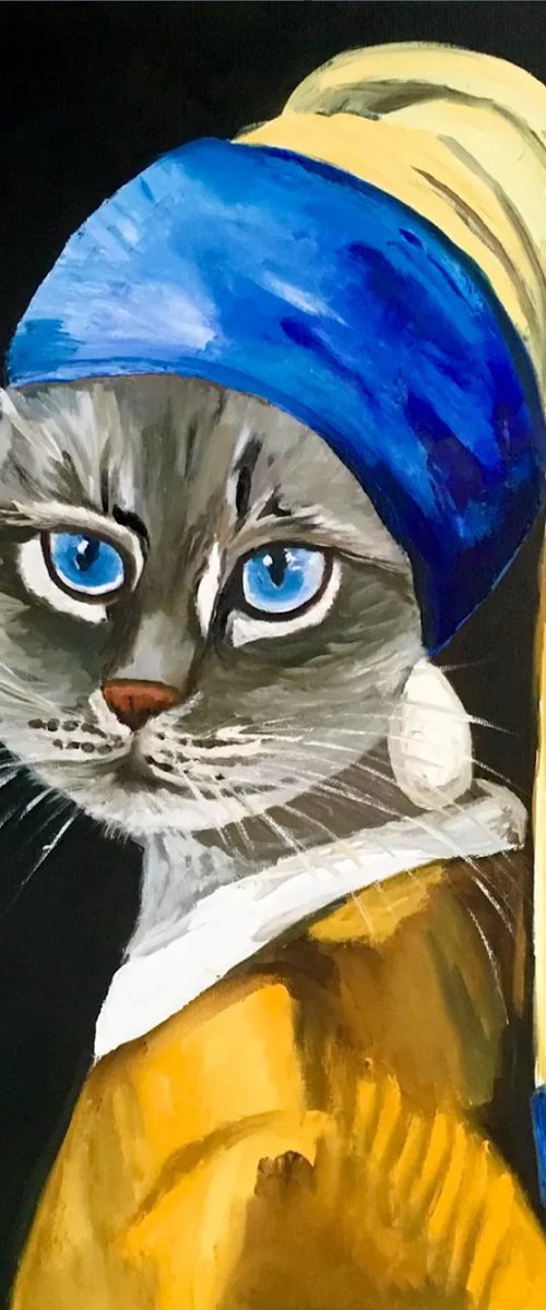 British blue Cat 2 by Olga Koval