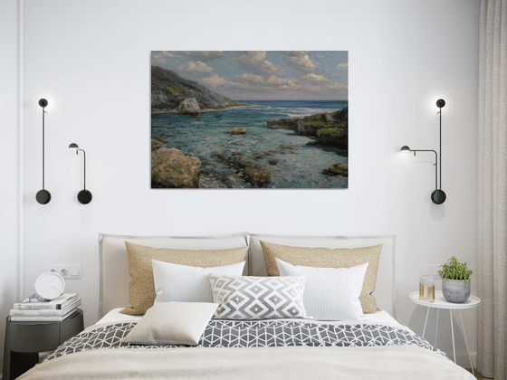 "Turquoise Depths"