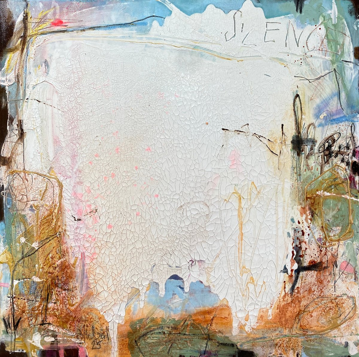 Silence No.1 By Bea Schubert, 24 X 24, Artwork For Sale On Artfinder