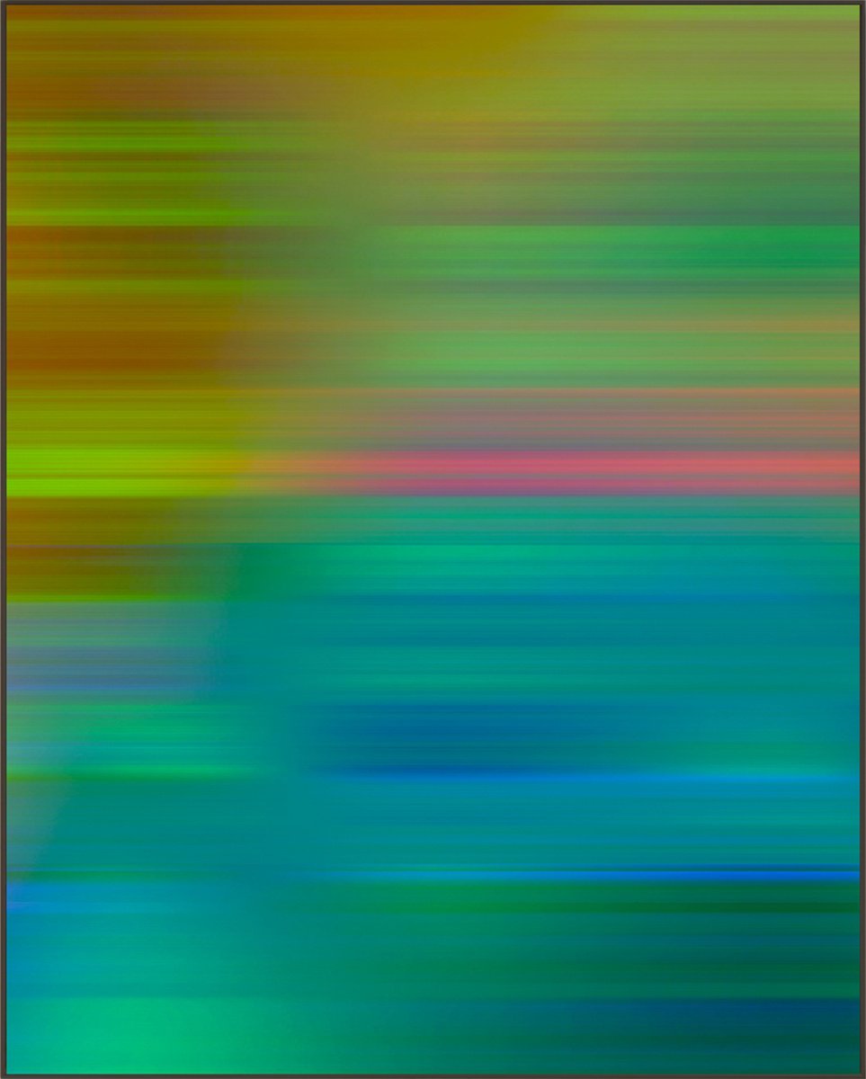 Expressive Landscape Acrylic Painting By Jonas Peres, 57 X 71, Faith, I, Original Artwork