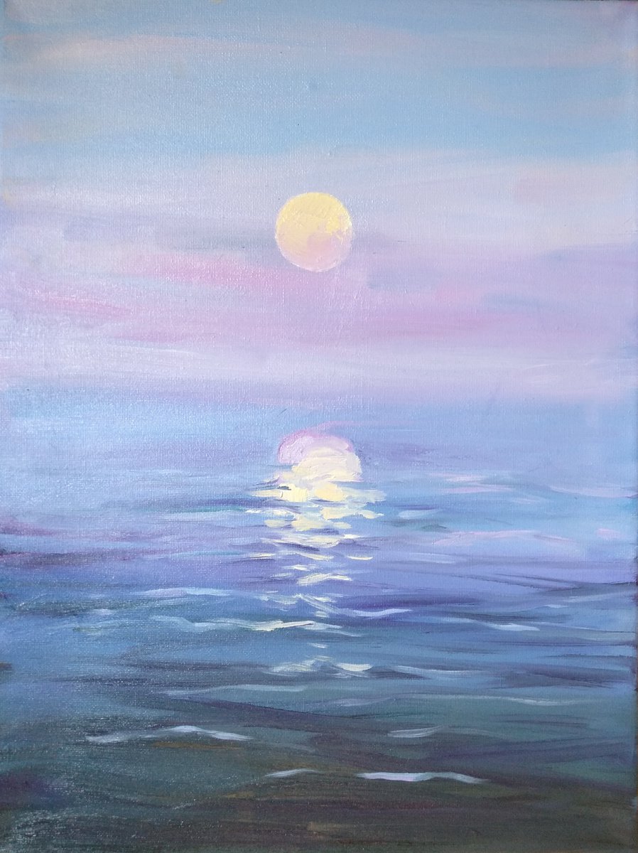 Sea moonlight by Nata New