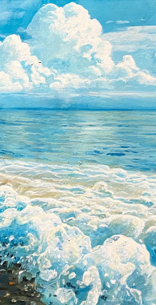 Sunshine Blue Ocean by Paul Cheng