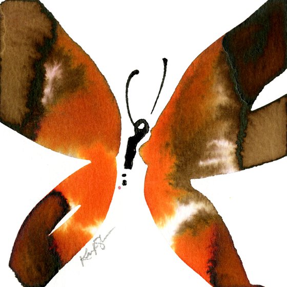 Butterfly Joy 2020 Collection 7 - 3 Paintings by Kathy Morton Stanion