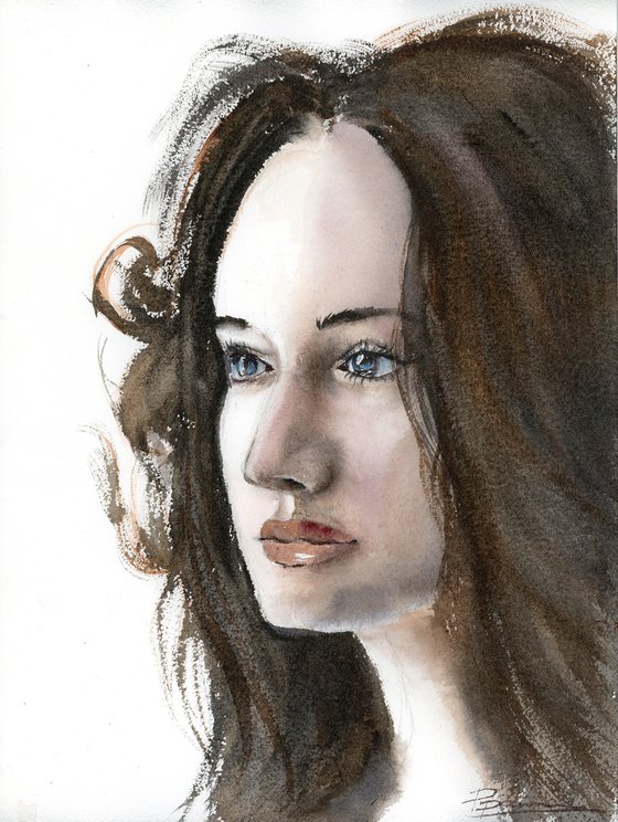 Pensive Gaze