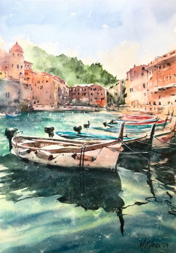 Boats of Cinque Terre