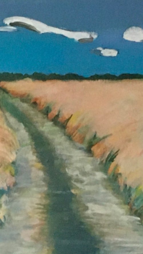 Winter, the Heath. by Chihiro Kinjo