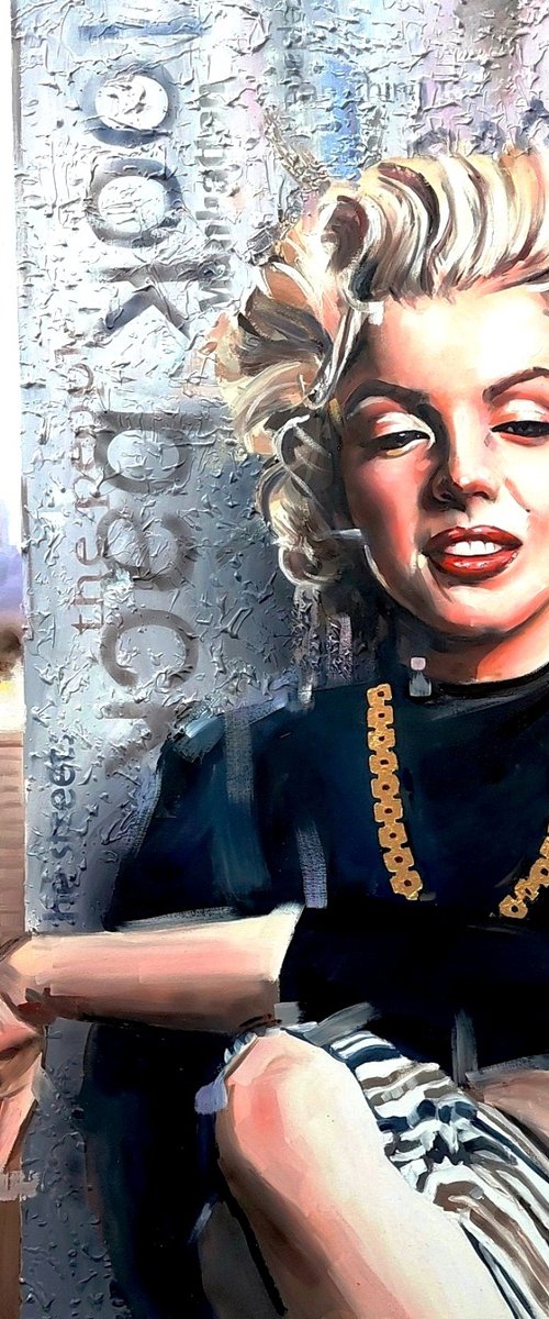 Marilyn, NYC by Simona Zecca