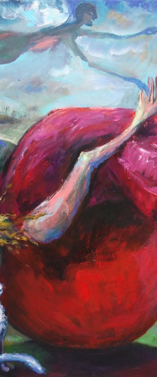 POOR FOOL on the BALL by Elisheva Nesis