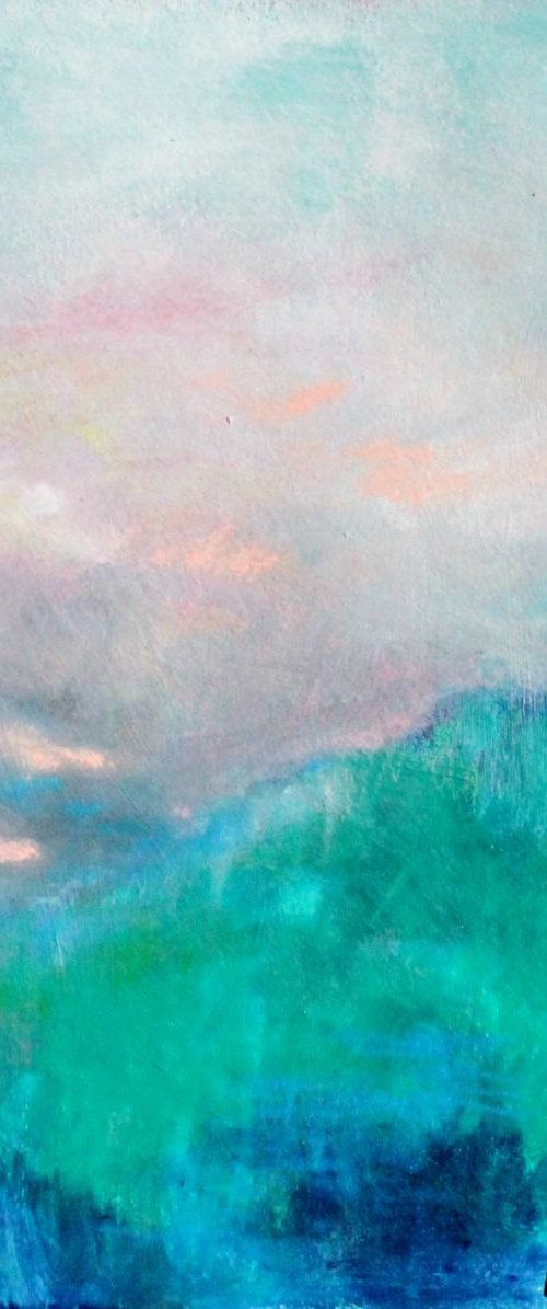 Soft Green Hills by Kerri McCabe