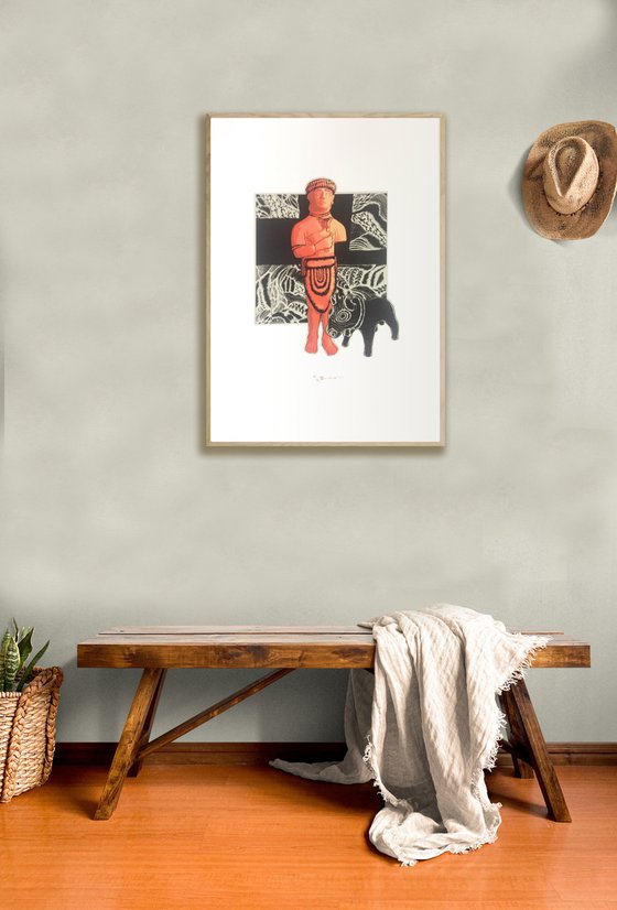 Archaic Period Figurine; Offering