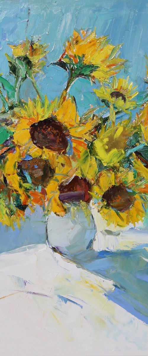 " Sunflowers " by Yehor Dulin