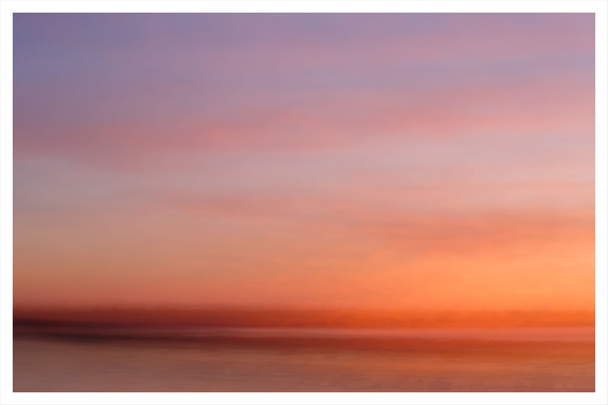 Abstract Landscape Photograph By Brooke T Ryan, 36 X 24, Abstract Sunrise No 1 - 36X24, Original Artwork
