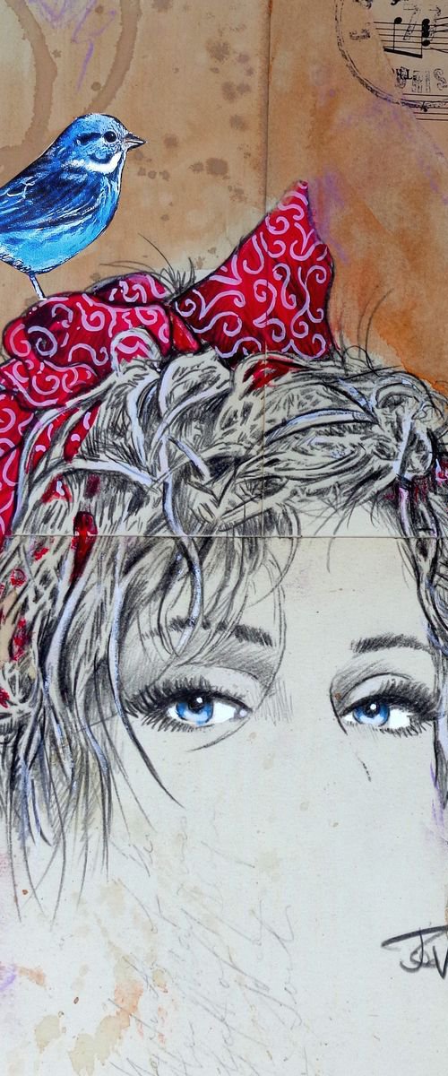 SERENADE IN BLUE by Loui Jover
