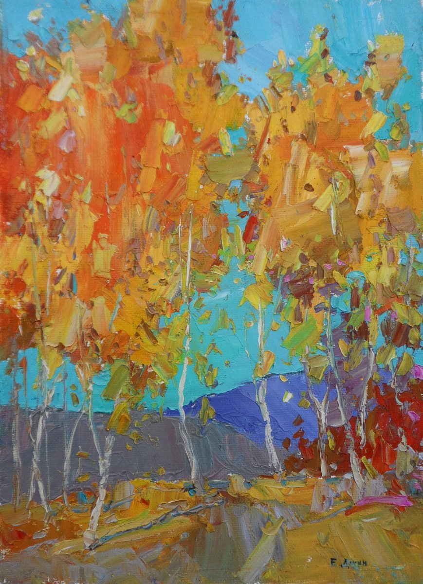 Golden autumn by Yehor Dulin