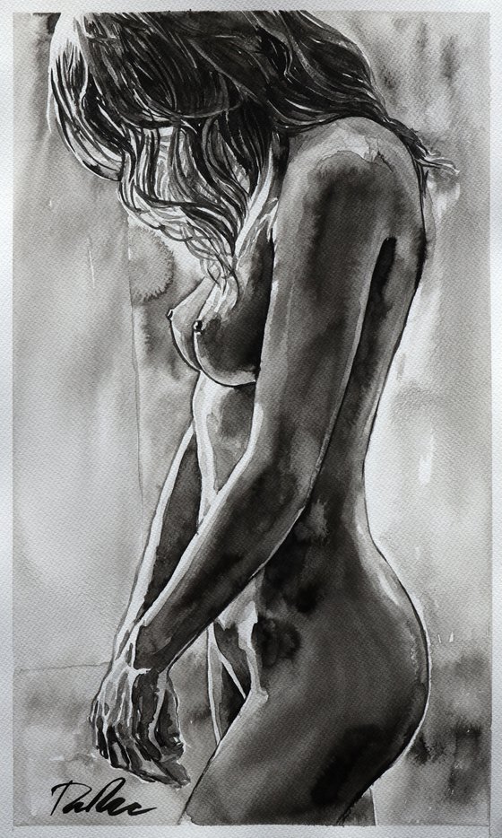 "Gracefulness" / 30x50cm