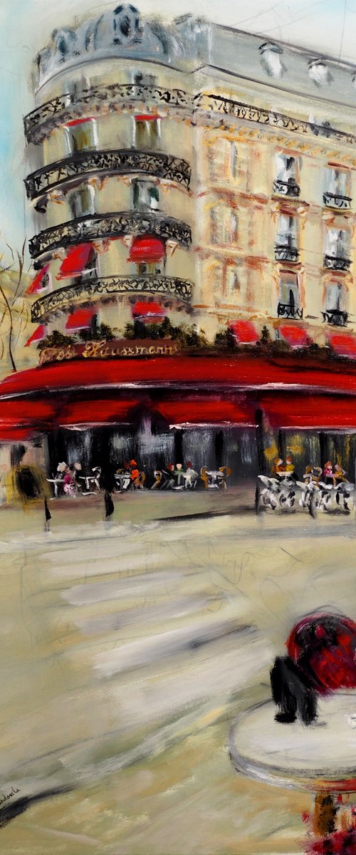Paris Brewery Cafe Triadou Haussmann by Ruslana Levandovska