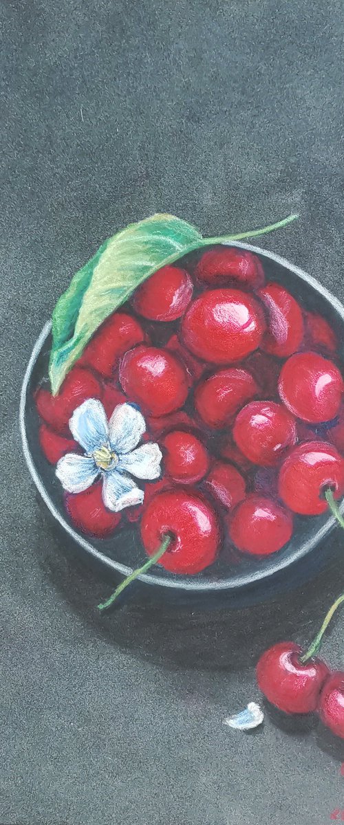 Cherry and blossom by Oksana Siciliana