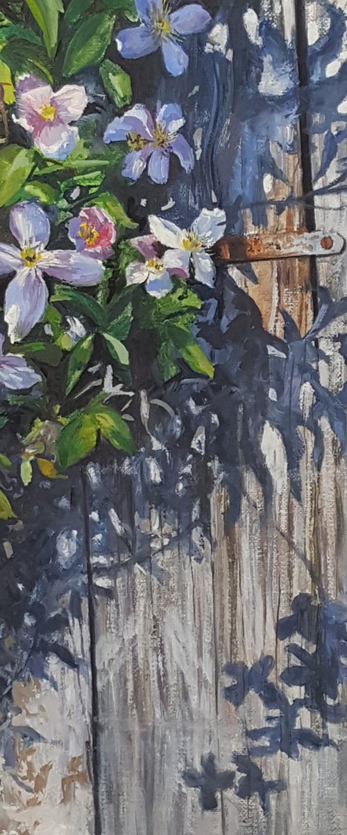 Clematis by Kirsty Bonning