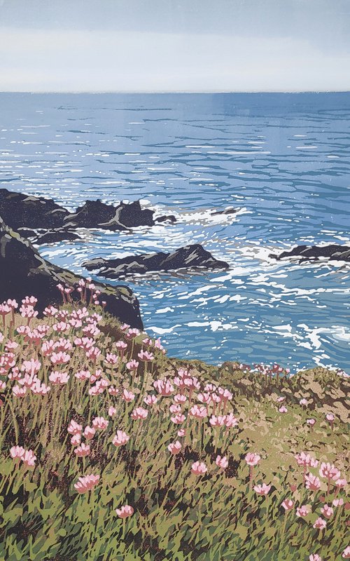 Sea Pinks by Alexandra Buckle