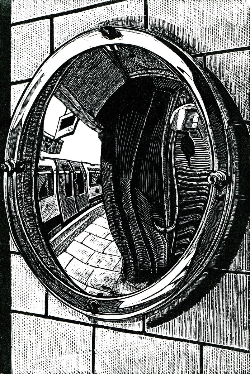 Cityscapes Etchings & Engravings By Rebecca Coleman, 4 X 6", Angles: Lancaster Gate, Original Artwork