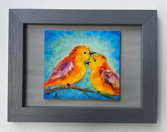 Orange birds
