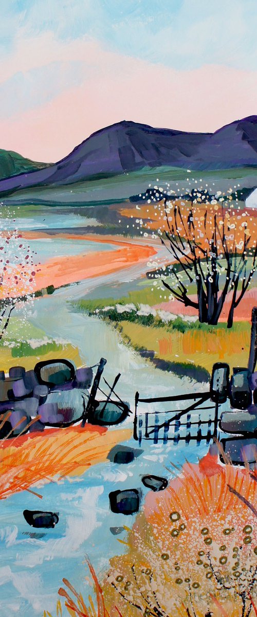 Little Stream in the Hills by Julia Rigby