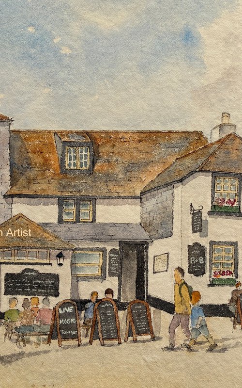 The Sloop Inn, St Ives by JANE DENTON