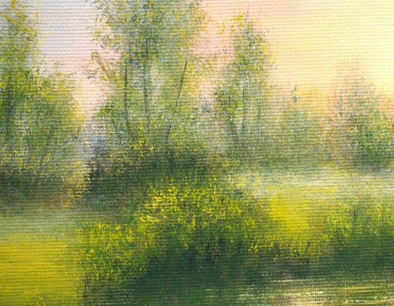 Sunset at the lake