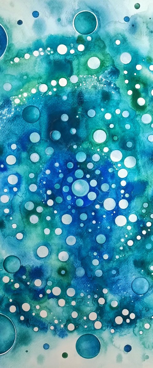 Turquoise Nebula by Ilaria Finetti