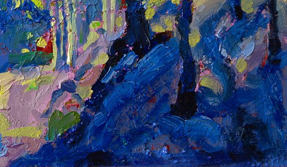 Sunbeam Among Trees
