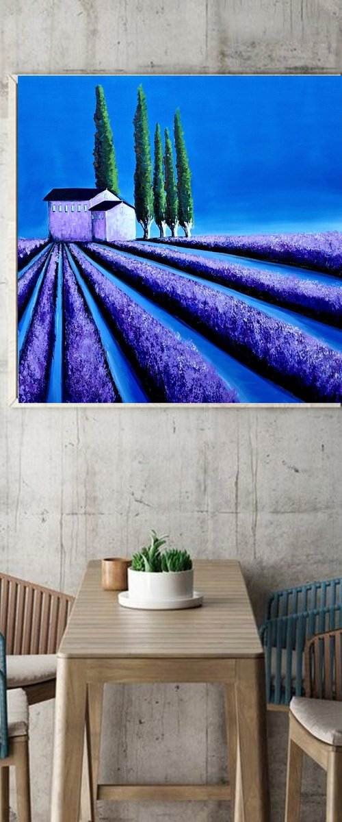 The simmetry of Provence X by Danijela Dan