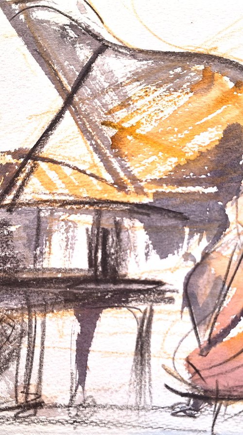 "Midnight Jazz Duet" by Irina Bibik-Chkolian