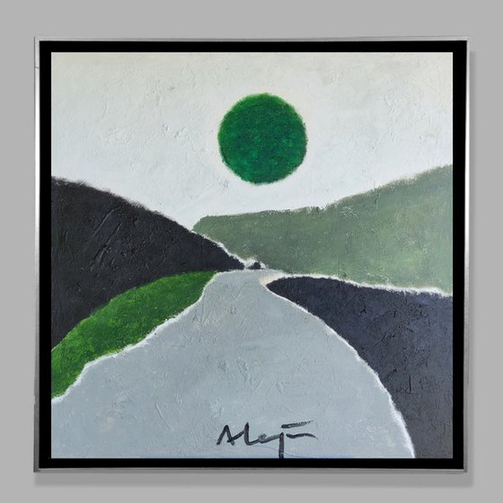 Moondance (pop impressionist landscape)