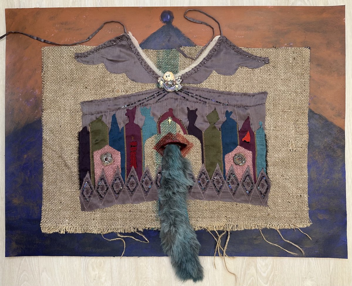 Surrealistic Collage , Green Tongue By Mengqiu Li, 33 X 28, Artwork For Sale On Artfinder
