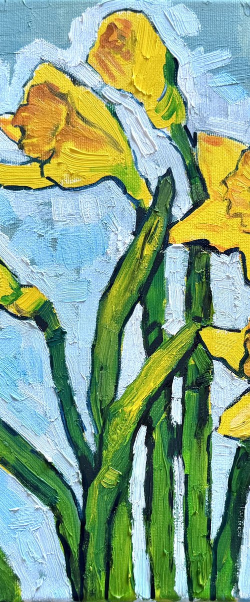 Daffodils by Ekaterina Dutkevich