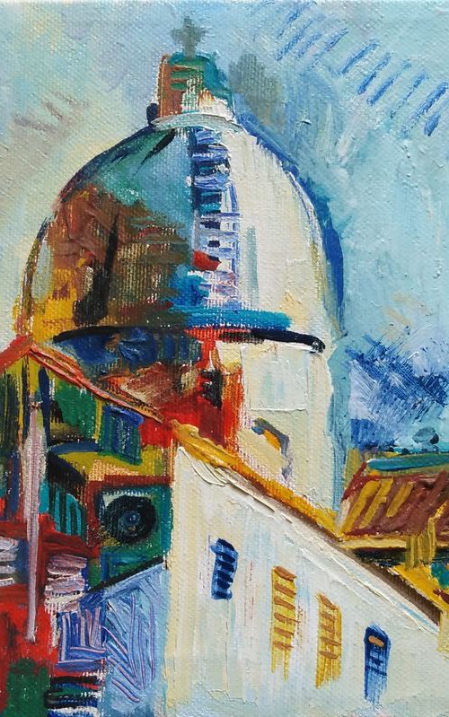 Amalfi church by Olga Pascari