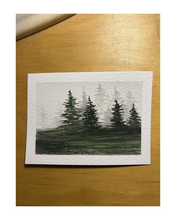 Waldlandschaft Part V - Miniature Art