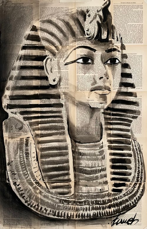 Tutankhamun Golden Mask by H.Tomeh