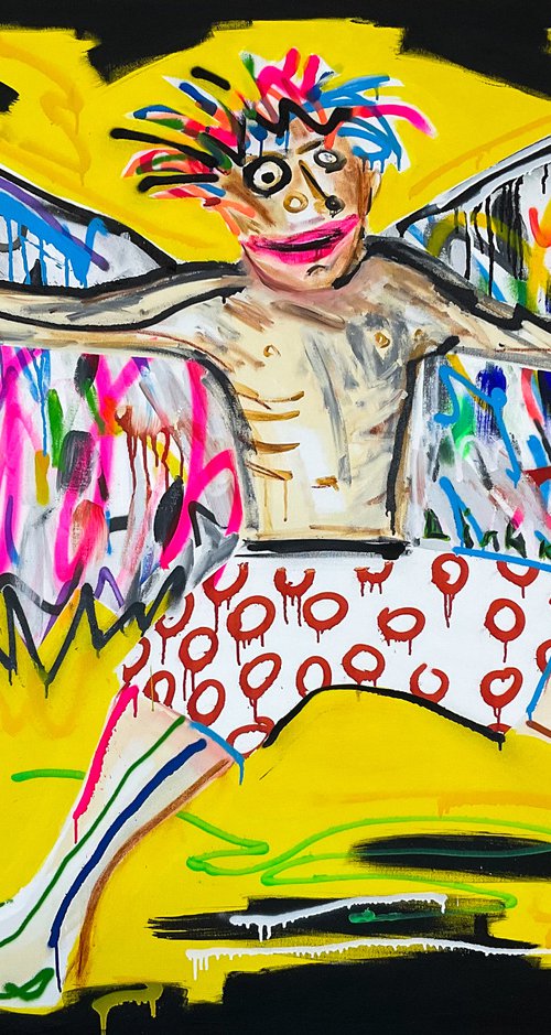 Neo Man 140 X 180 CM / 55,11 X 70,86 INCH by V. Lishko