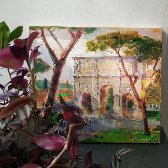 Triumphal Arch . Rome