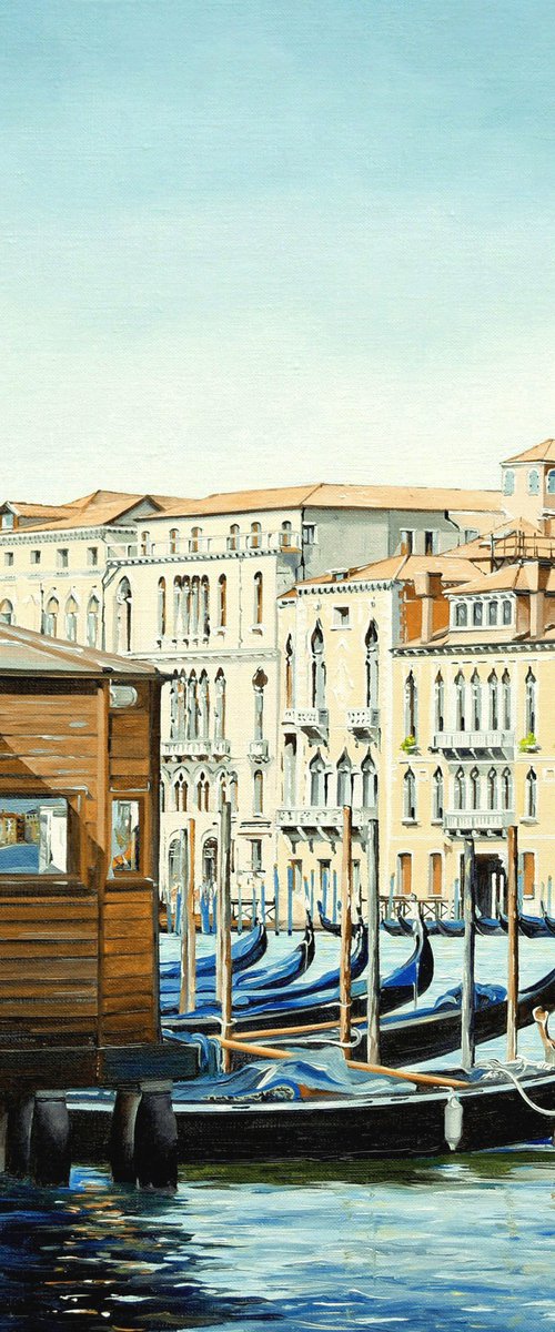 Venise "Servizio gondola" by Roger Bailleul