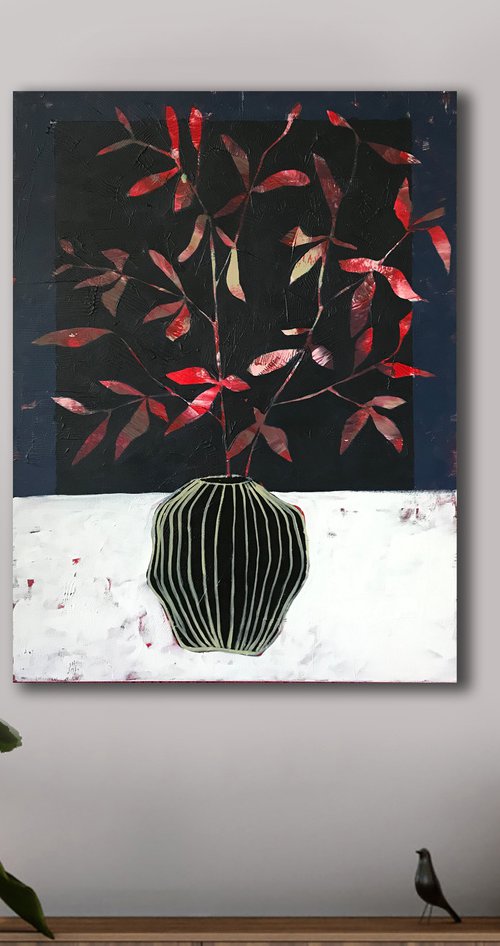 Flowers and Vase #6 by Nick Molloy