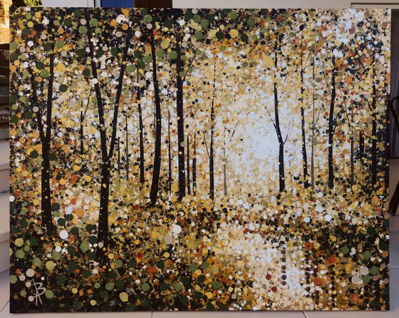 Where Tomorrow Waits, Golden Forest Landscape