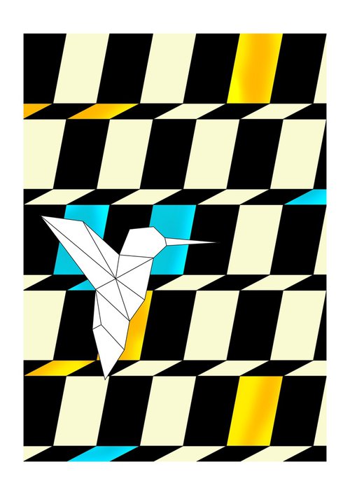 Origami 124 by Lili A Phelouzat