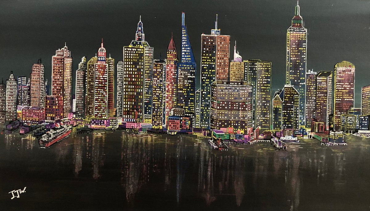 Good Night Manhattan by Ian Walder